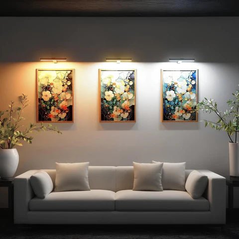 Cordless Wall Art Light – 3 Light Colours & Adjustable Brightness