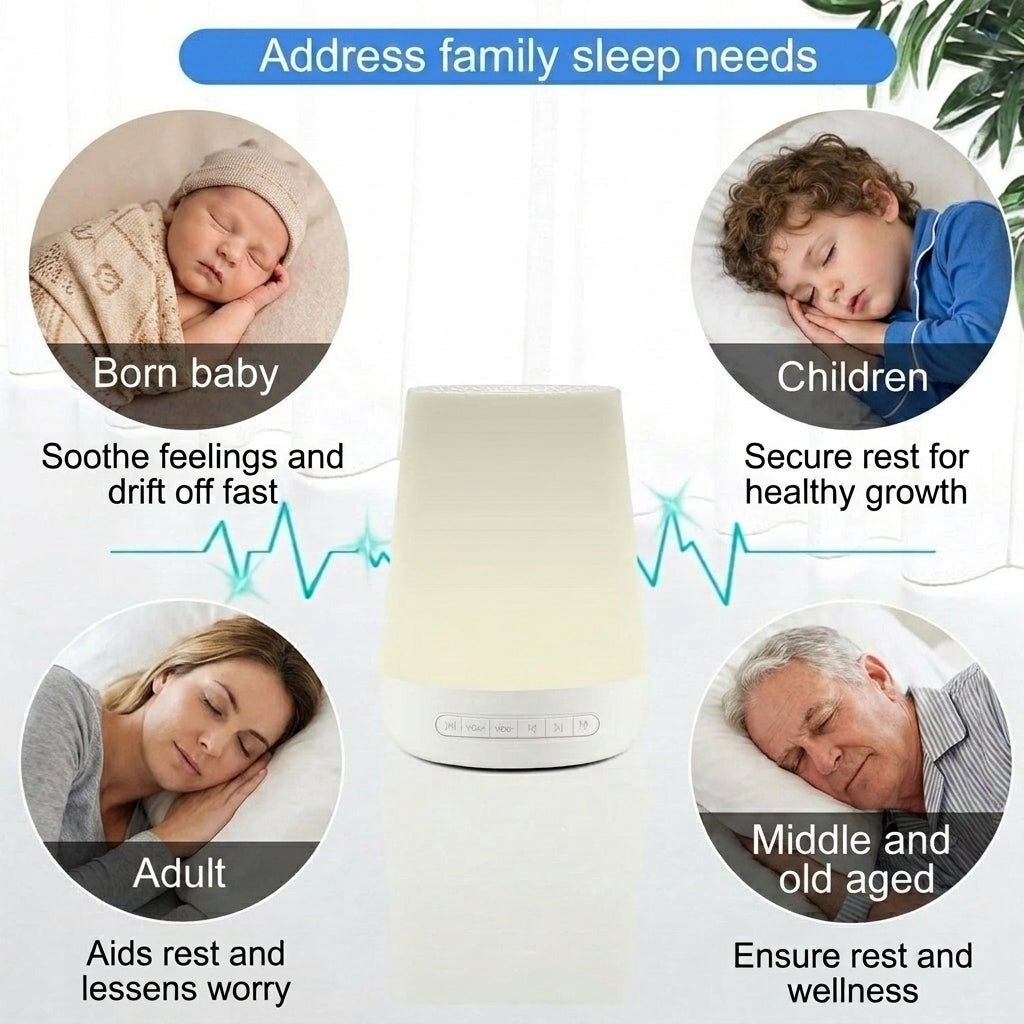 Movanella MBZ085 sleep sound machine for multiple age groups and relaxation routines
